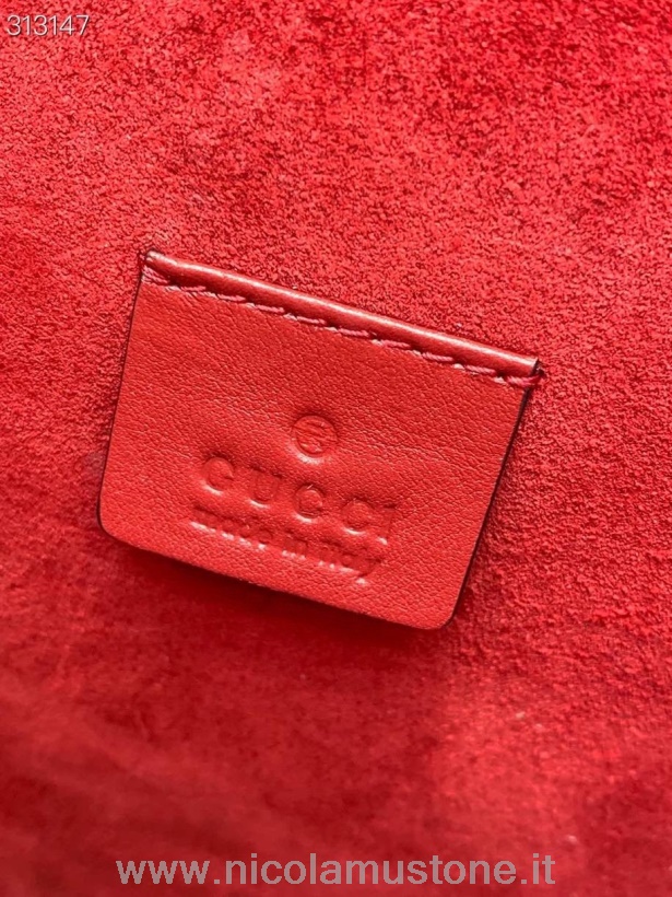 Bolsa De Ombro Gucci Dionysus De Qualidade Original 30cm 400235 Couro De Bezerro Coleção Primavera/verão 2022 Vermelho