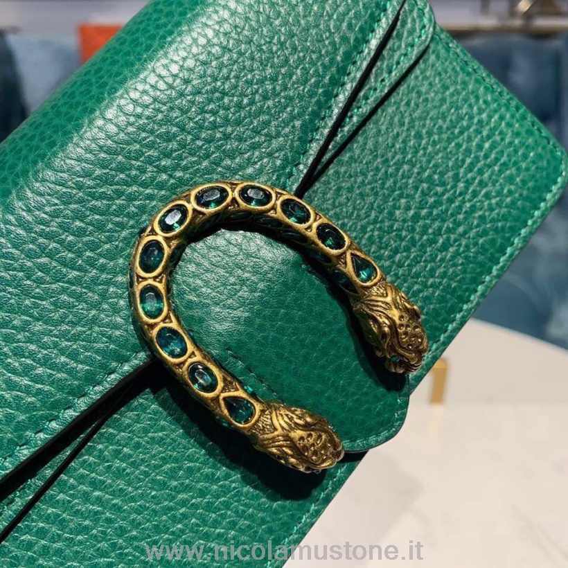 оригинальное качество Gucci Woc Mini Dionysus сумка на плечо 16см 476432 телячья кожа коллекция осень/зима 2019 зеленый