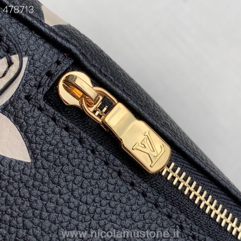 оригинальное качество Louis Vuitton крошечная сумка-рюкзак 20 см у бассейна холст с монограммой коллекция весна/лето 2021 M80783 черный