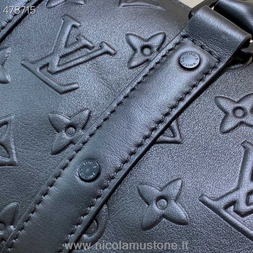 Original Kvalitet Louis Vuitton Keepall Xs Väska 20cm Monogram Sigill Kohud Canvas Vår/sommar 2021 Kollektion M57961 Svart